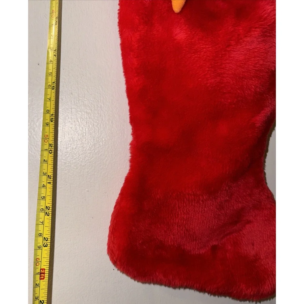 Vtg Bugs Bunny Plush Christmas Stocking Santa Hat Carrot Warner Bro 1990 24